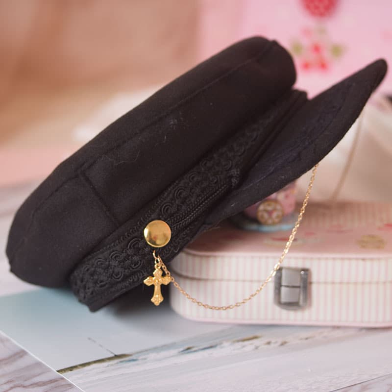 上品ツイードキャスケット レディース帽子 おしゃれ外出用