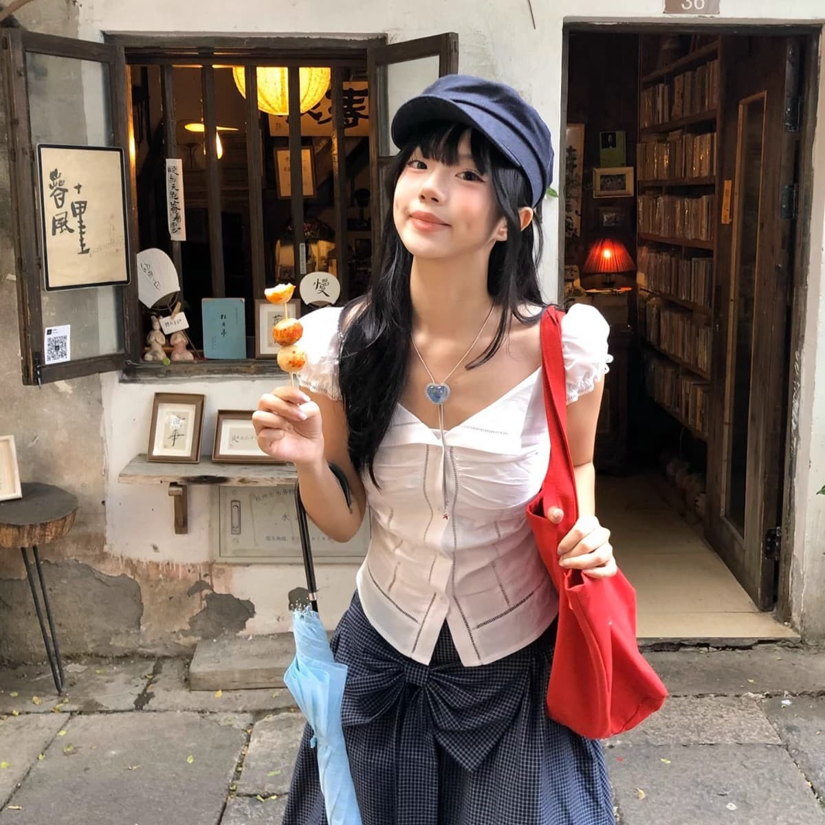 キャスケット 職人風デニムキャスケット