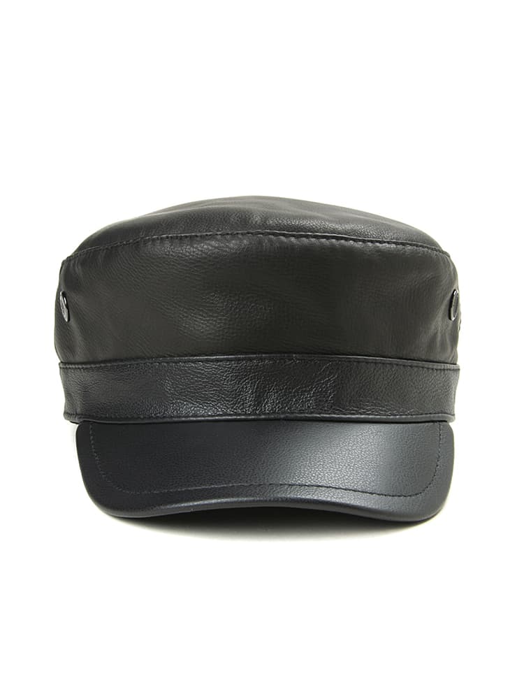 キャスケット 職人仕立て本革マリンキャスケット