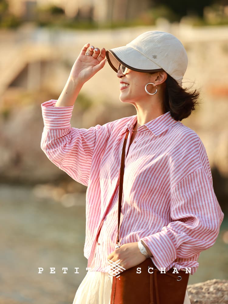 キャスケット さらり軽やかな天然素材キャスケット