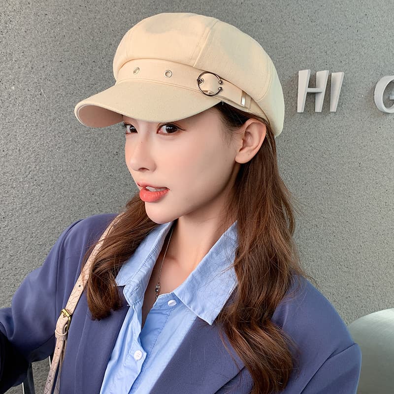 キャスケット 優雅な佇まい マリンスタイルスエードキャスケット