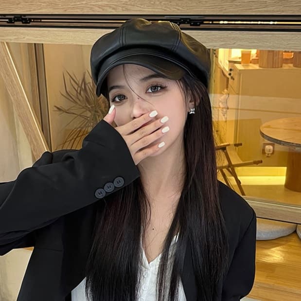 こだわり職人のレザーキャスケット