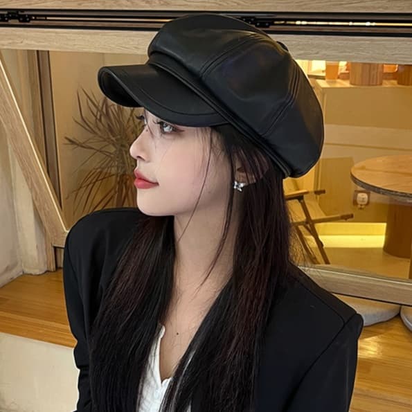 こだわり職人のレザーキャスケット