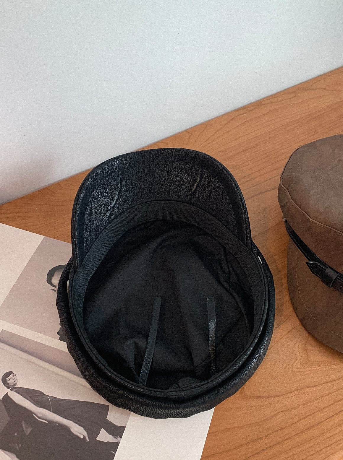 キャスケット 上質革細工 マリンキャスケット