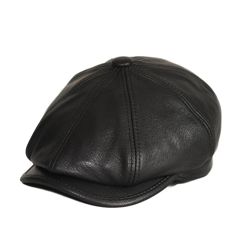 キャスケット 職人の技が光る本革キャスケット