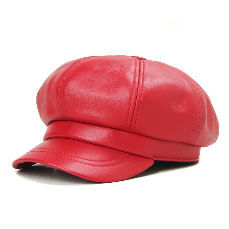 キャスケット帽 上質感漂う八角形キャスケット帽