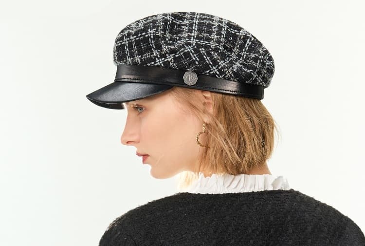 キャスケット レトロ風マリンキャスケット