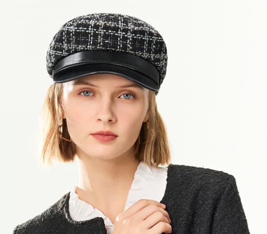 キャスケット レトロ風マリンキャスケット