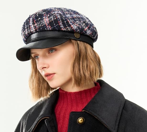 キャスケット レトロ風マリンキャスケット