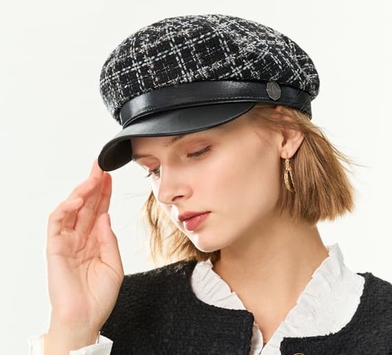 キャスケット レトロ風マリンキャスケット