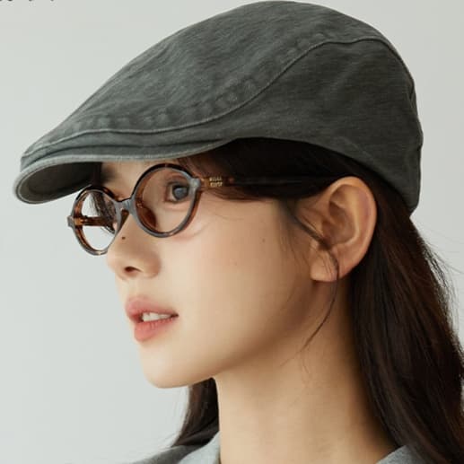 キャスケット　風合いを楽しむ落ち着きキャスケット