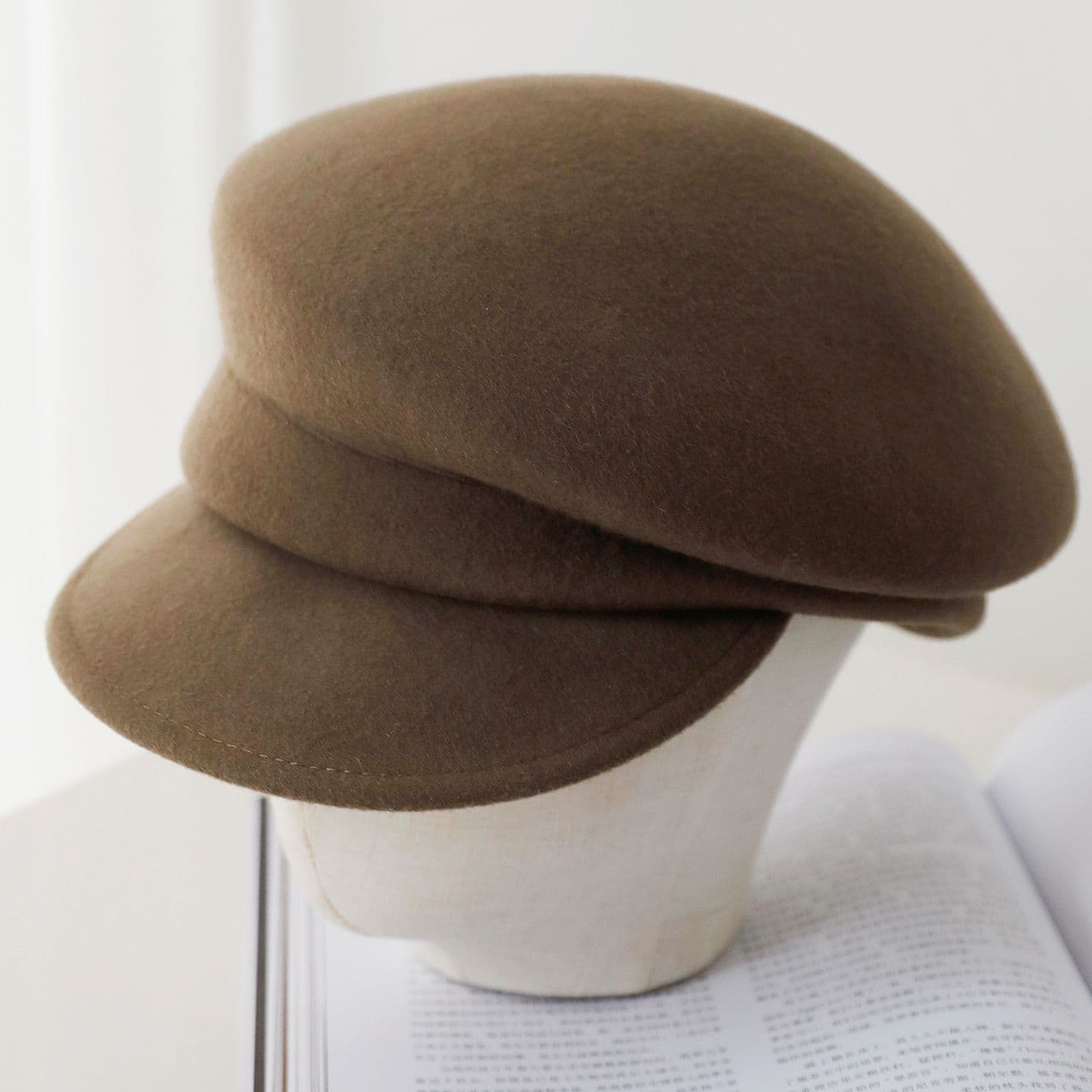 キャスケット　職人技が光る柔らか仕立てキャスケット