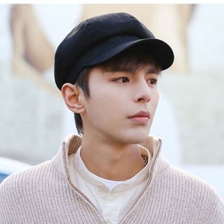 キャスケット 風合い豊かな海辺のマリナーリネンキャスケット