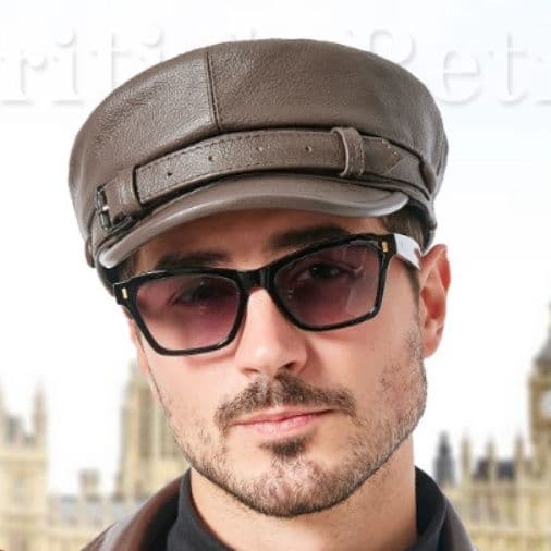 キャスケット 職人技ベルト付きキャスケット