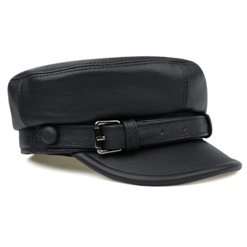 キャスケット 職人技ベルト付きキャスケット