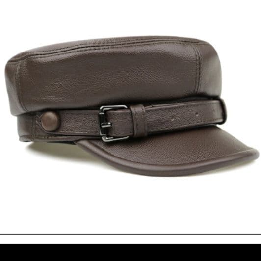 キャスケット 職人技ベルト付きキャスケット