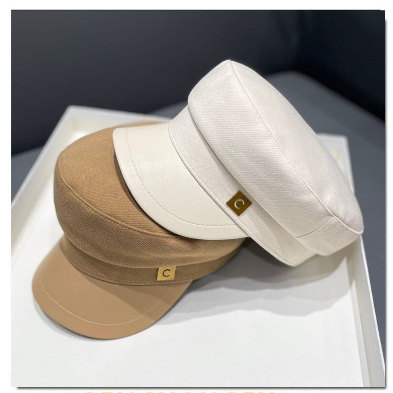 キャスケット 上質フェルト マリンキャスケット