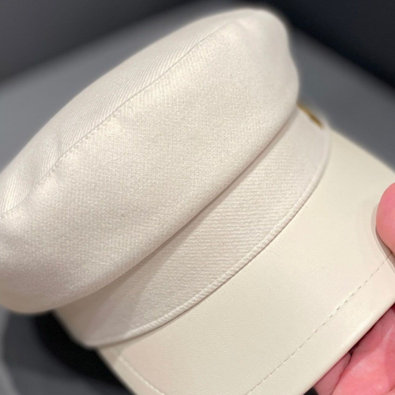 キャスケット 上質フェルト マリンキャスケット