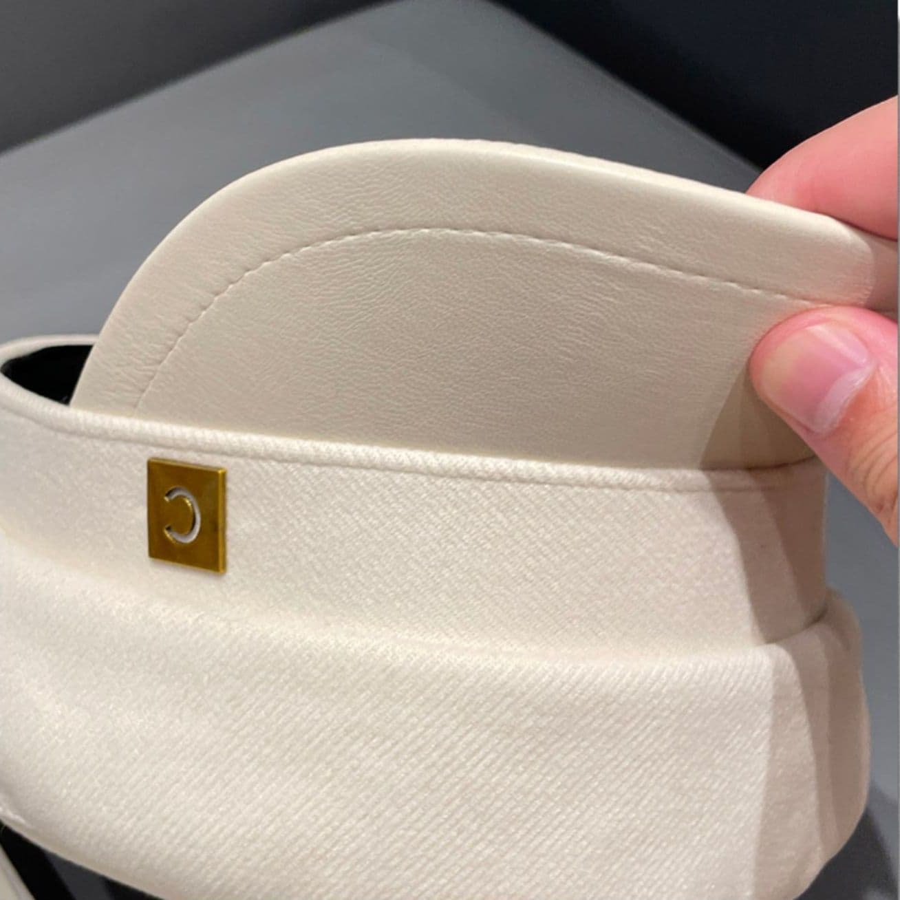 キャスケット 上質フェルト マリンキャスケット