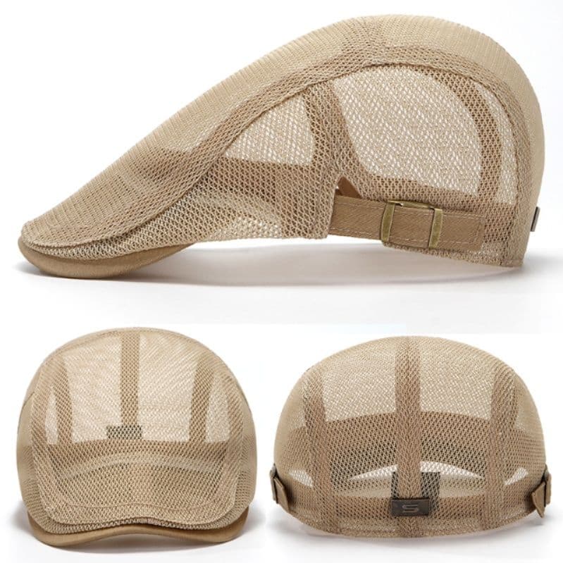 キャスケット 涼風通気メッシュキャスケット