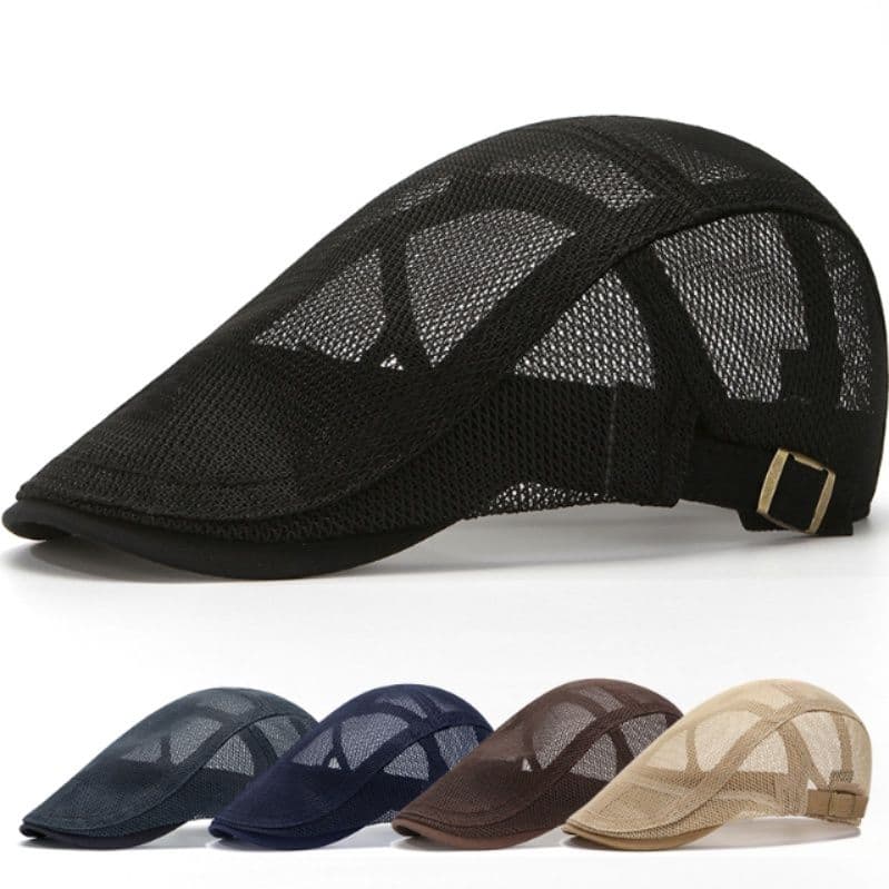 キャスケット 涼風通気メッシュキャスケット