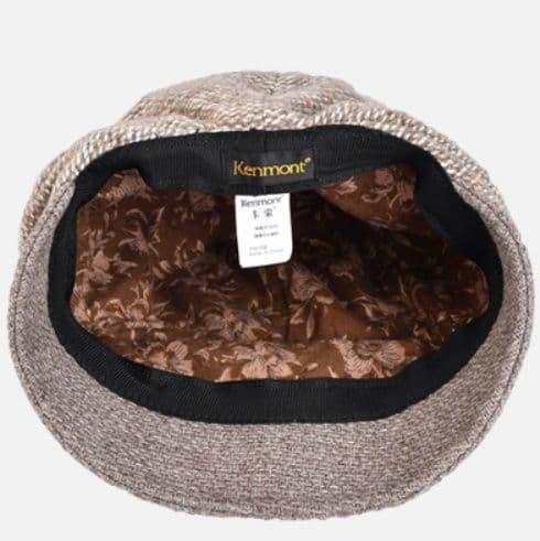 キャスケット なめらか風合い ウール混キャスケット