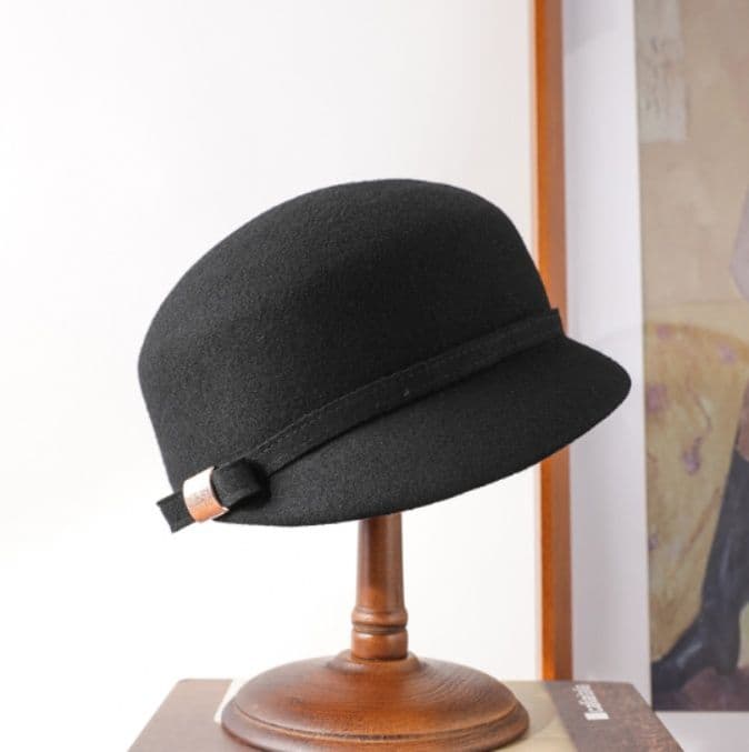 キャスケット クラシック馬蹄型ウールキャスケット