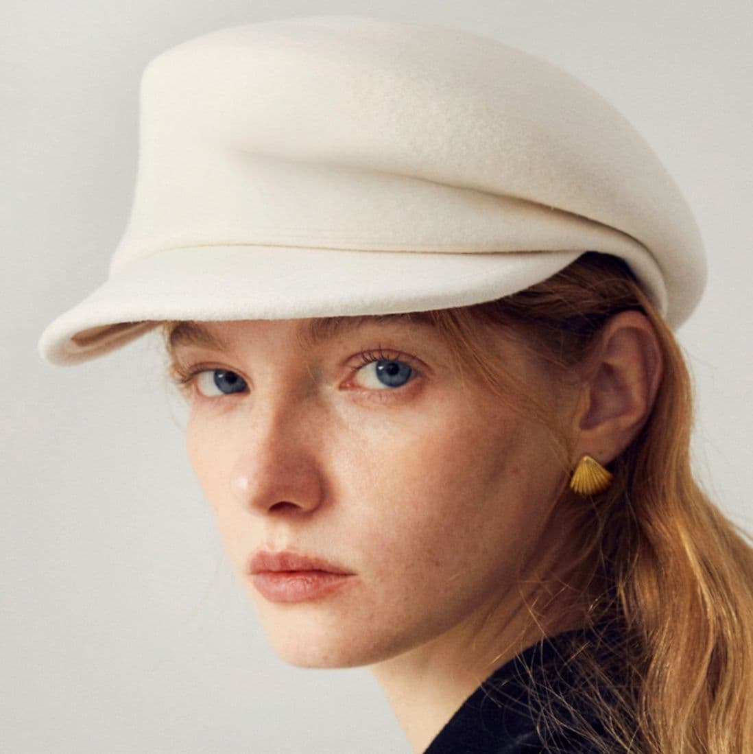 キャスケット 極上ウール柔らか仕立てキャスケット