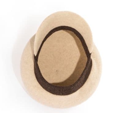 キャスケット 上質フォルム つば付きベレー帽