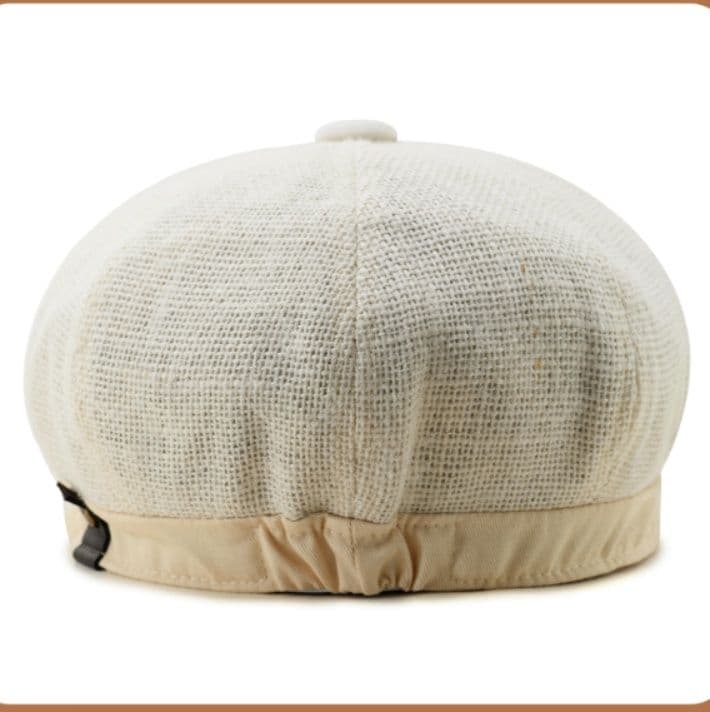 キャスケット 涼風リネンハンチング