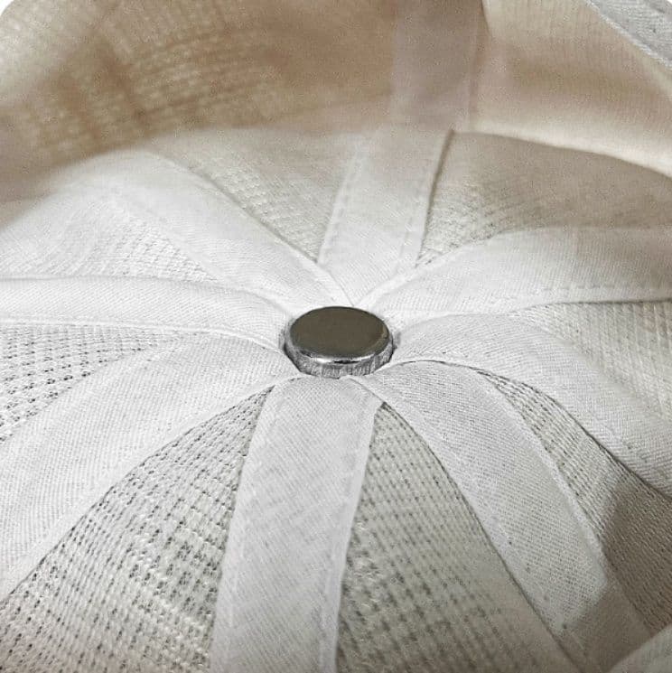 キャスケット 涼風リネンハンチング