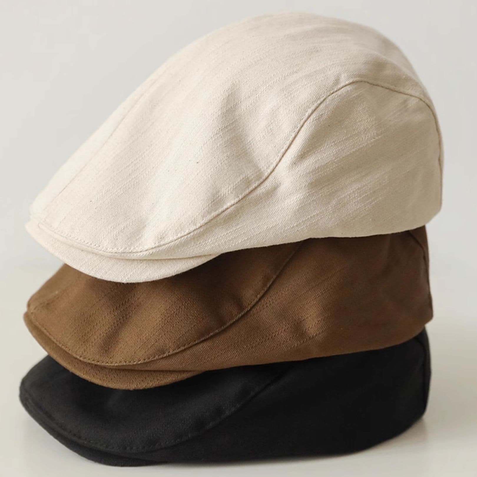 キャスケット 定番デニムハンチング帽