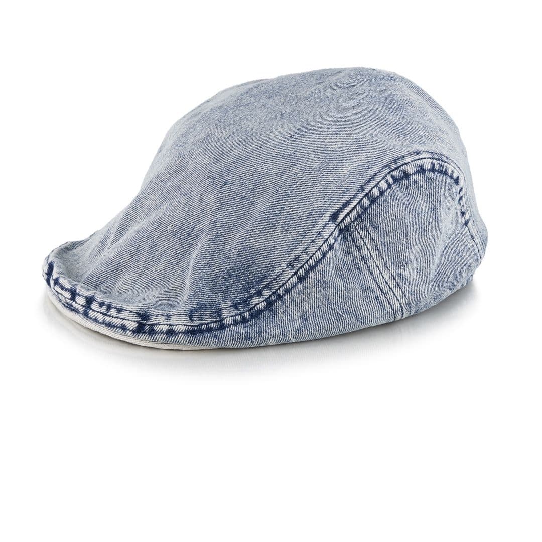 キャスケット 風合い豊かなデニムハンチング