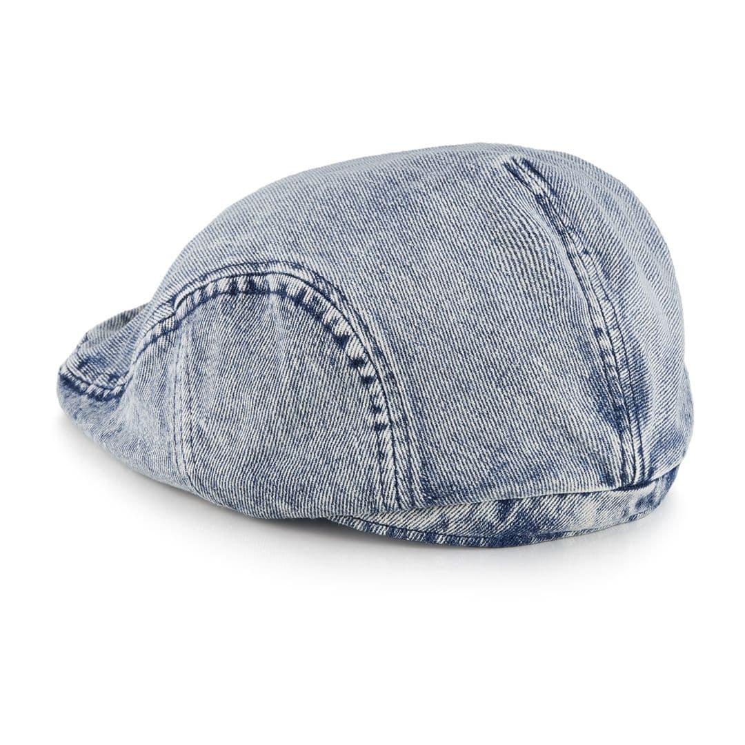 キャスケット 風合い豊かなデニムハンチング