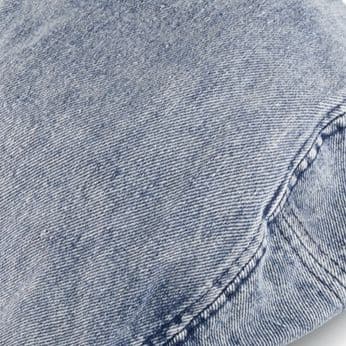 キャスケット 風合い豊かなデニムハンチング