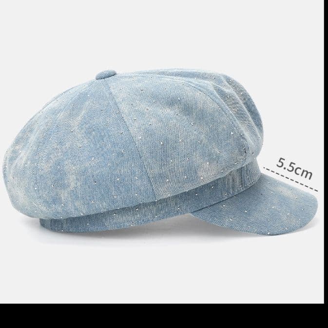 キャスケット こだわり味わいデニムキャスケット