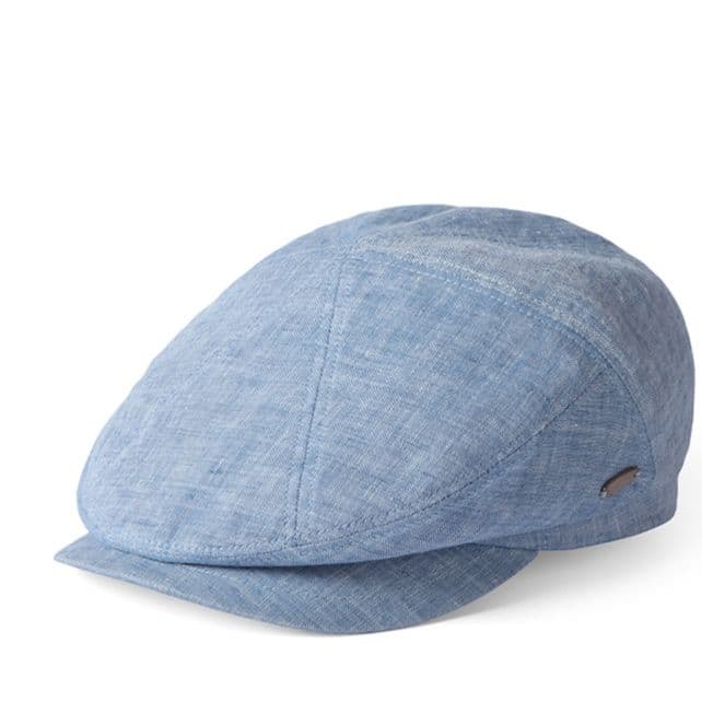 キャスケット 爽やか涼感リネンキャスケット