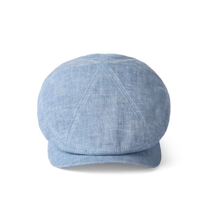 キャスケット 爽やか涼感リネンキャスケット