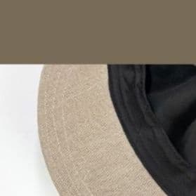 キャスケット 風合い豊かな職人仕立てリネンキャスケット