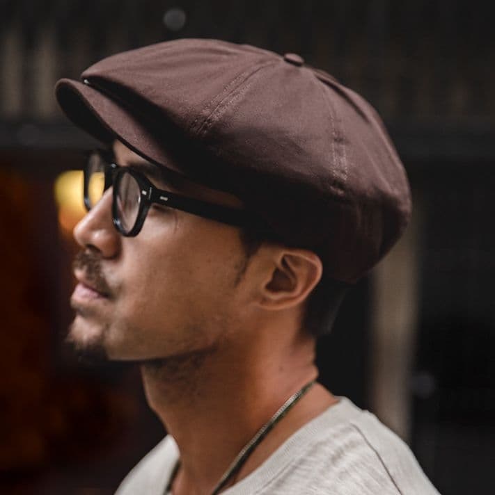 キャスケット 職人こだわり八枚接ぎハンチング帽