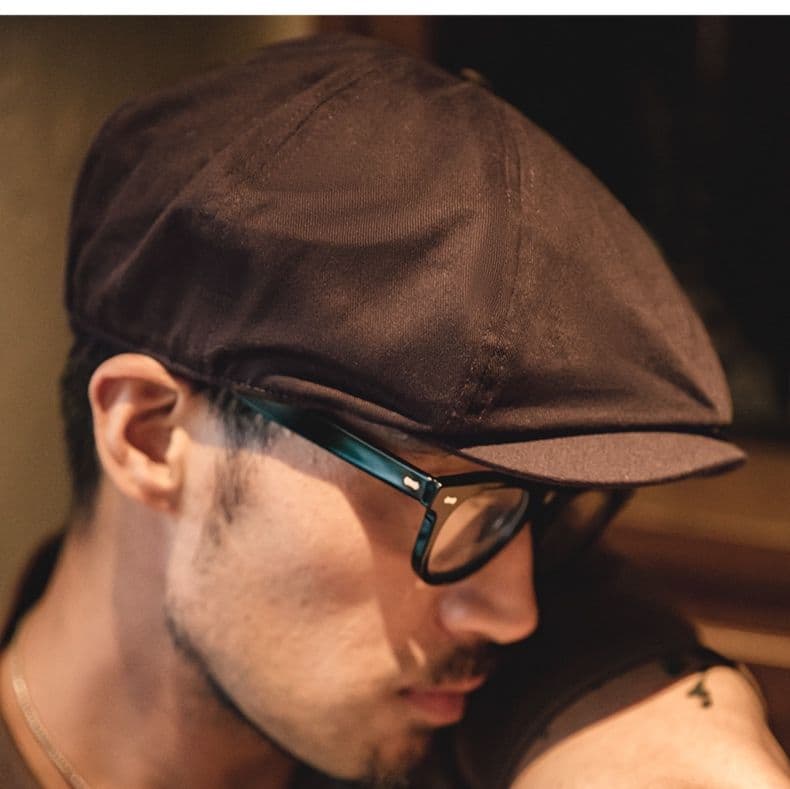 キャスケット 職人こだわり八枚接ぎハンチング帽