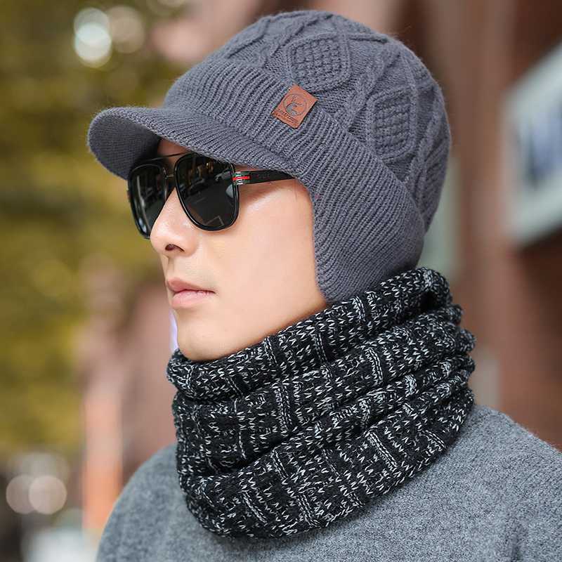 あったか二重編みキャスケット