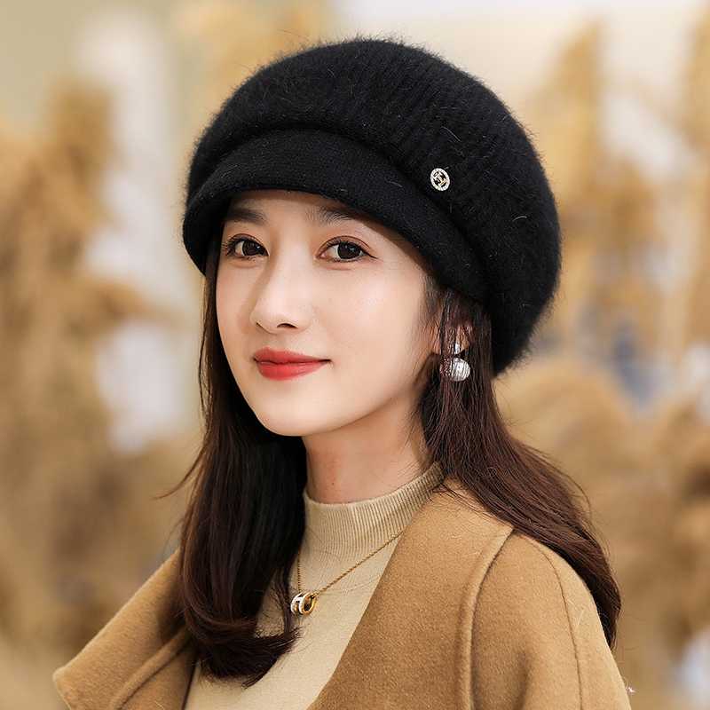 ふんわりあったかニットキャスケット