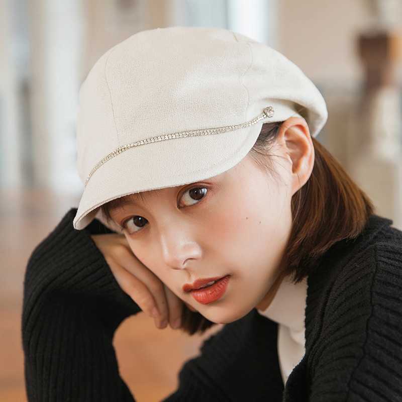 キャスケット　宝石チェーン付き上質キャスケット