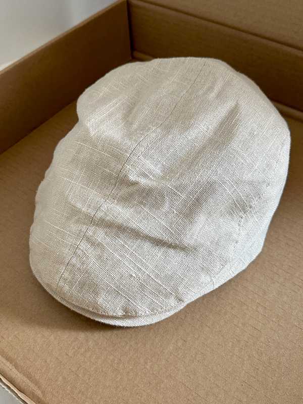 キャスケット 涼風リネンキャスケット