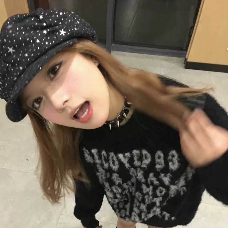 星空デニムキャスケット レディース 外出用 帽子