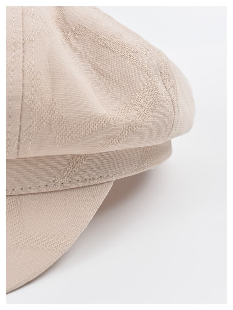 レディース キャスケット 軽量 可愛い リネン帽子 紫外線対策