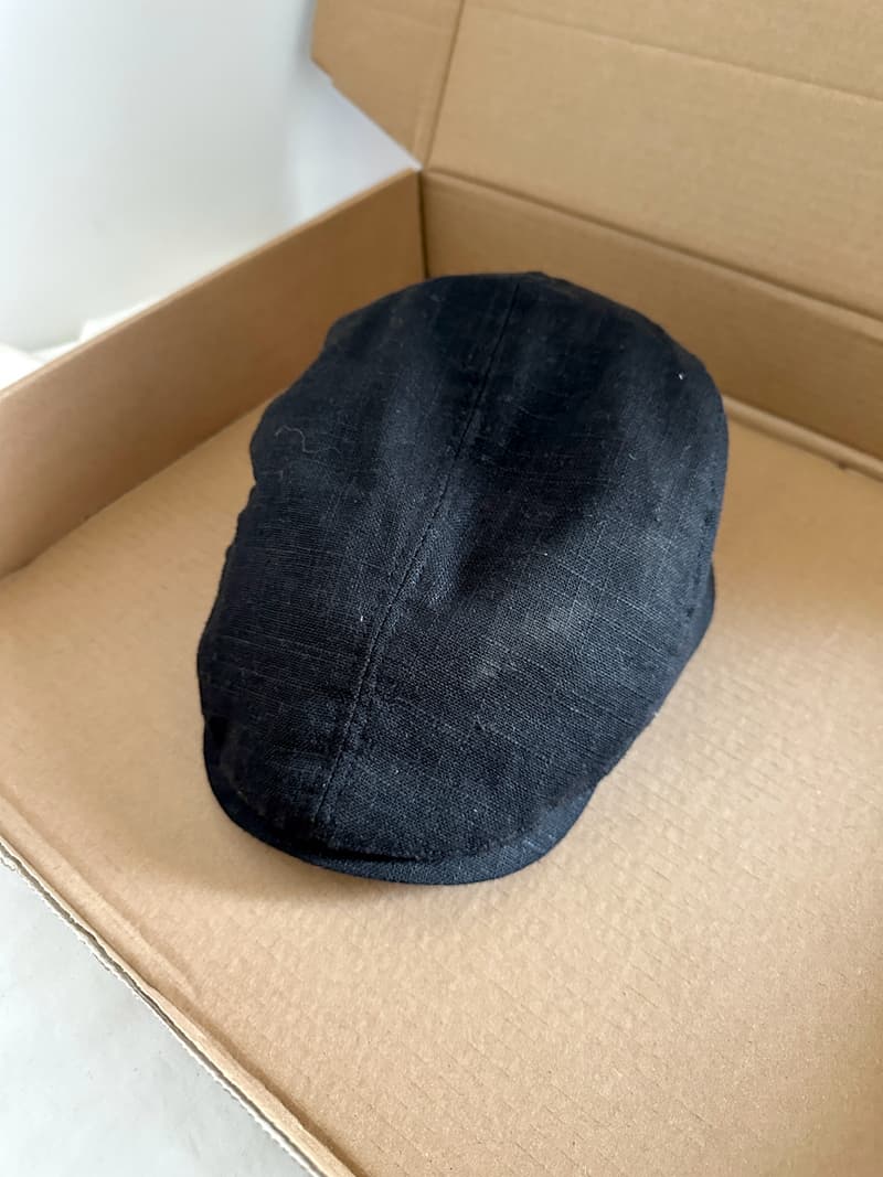 キャスケット 涼風リネンキャスケット