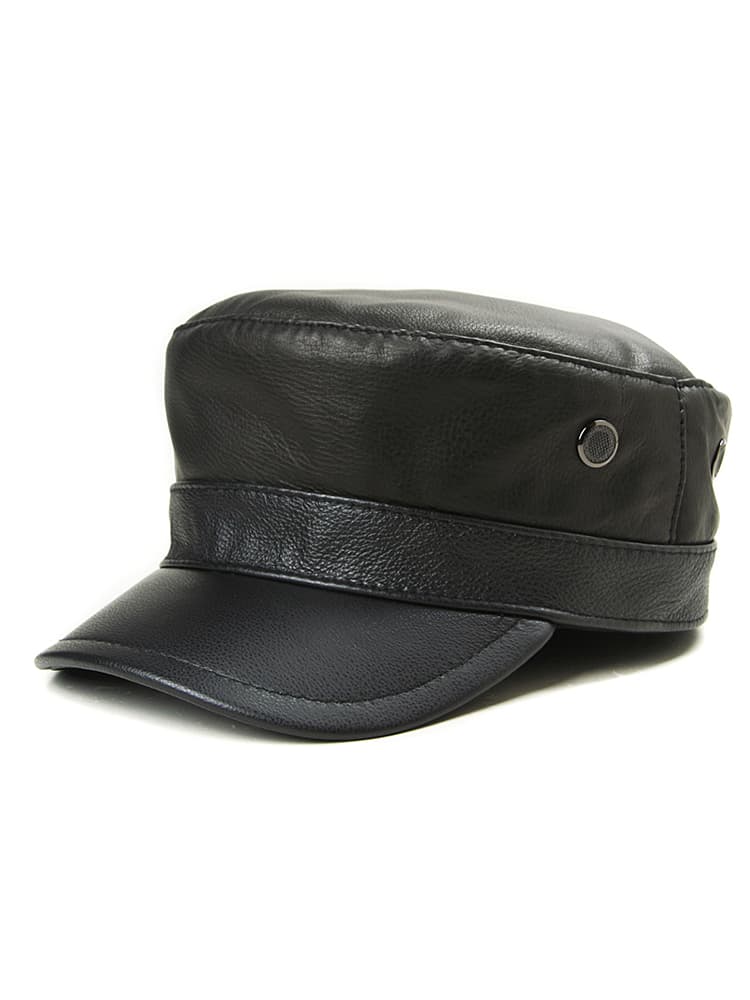 キャスケット 職人仕立て本革マリンキャスケット