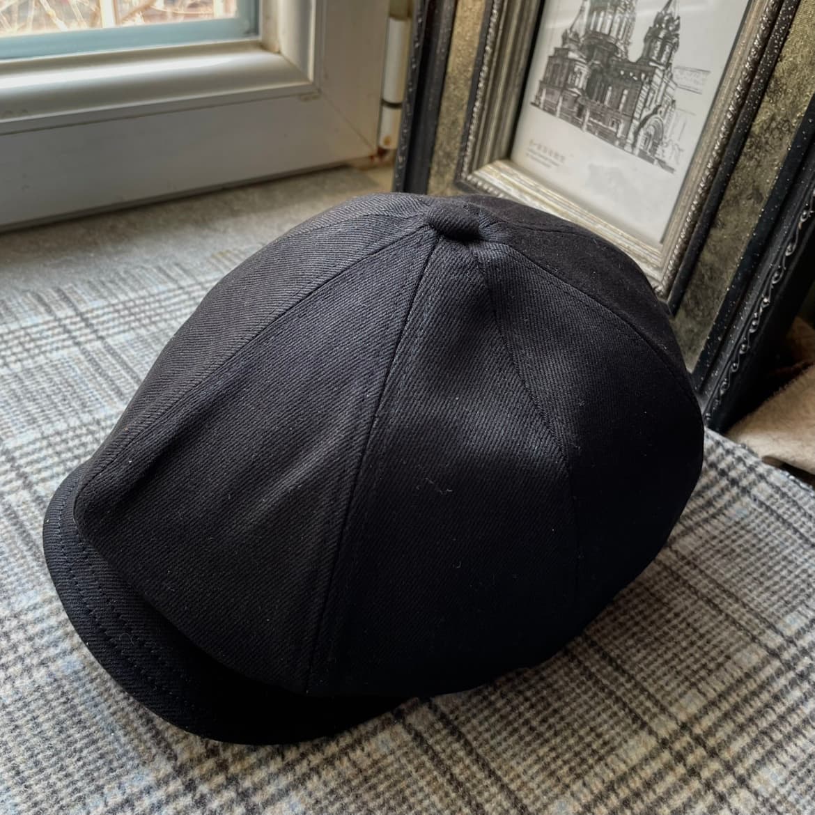 キャスケット 天然素材の八方キャスケット